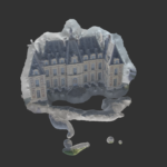 sceaux castle 3d model